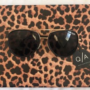 Quay Needing Fame Black Sunglasses
